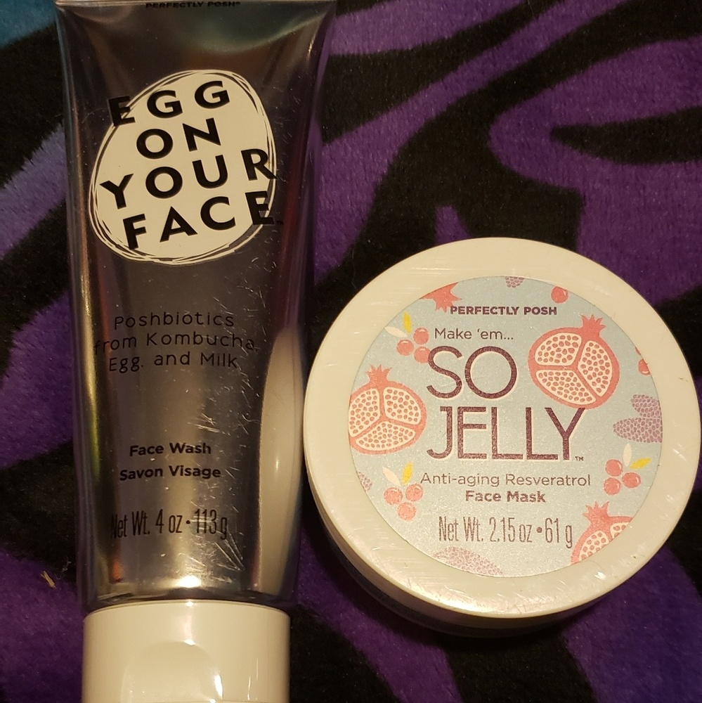 Face wash and mask